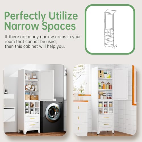 Tall Narrow Storage Cabinet