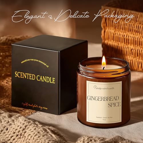 Gingerbread Spice Candle for Home Scented (14 Ounce)