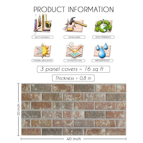 3D Concrete Look Wall Panels