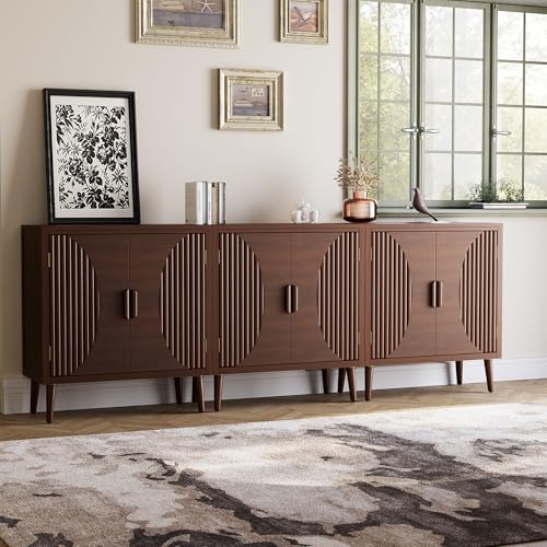 Set of 3 30" Storage Sideboards with Doors (3 Count)
