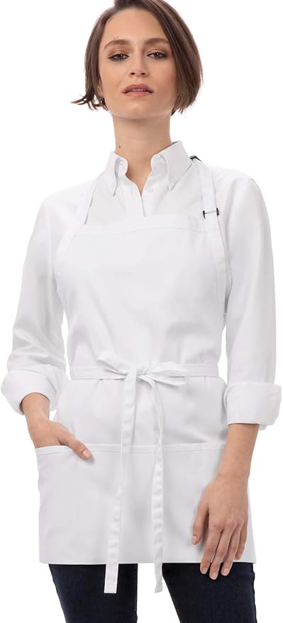 Chef Works Unisex Three Pocket Apron