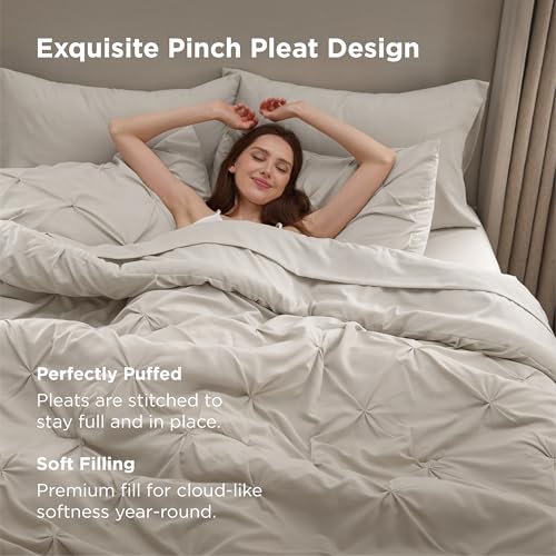 7 Piece California King Comforter Set & Sheets