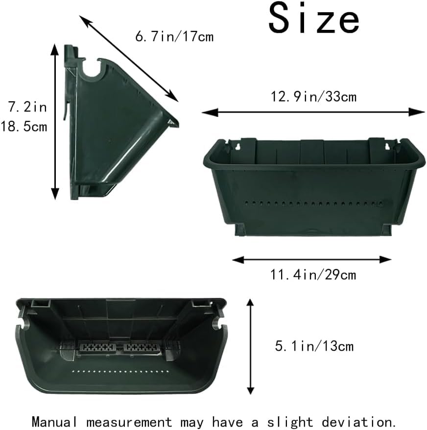 Self Watering Wall Mounted Planter Set (8 Count)