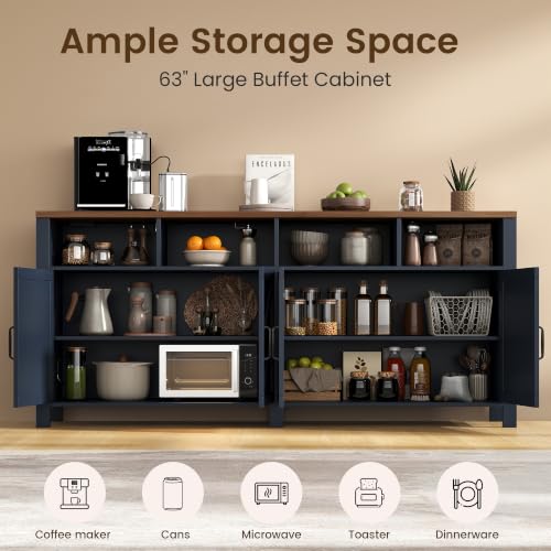Buffet Sideboard with Storage Farmhouse