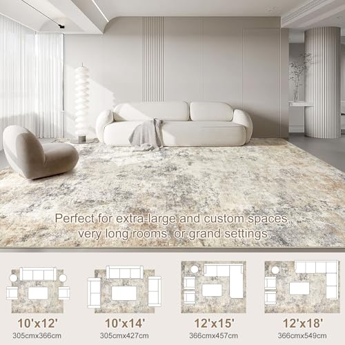 10x12 Area Rug Living Room Rugs (24 Count)