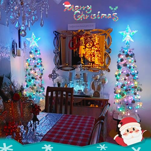 33ft 100 LED Globe Easter Lights Battery Operated with Remote