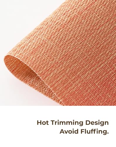 Woven Vinyl Fall Placemats Set of 24 (24 Count)