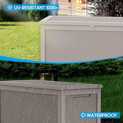 320 Gallon Outdoor Deck Box