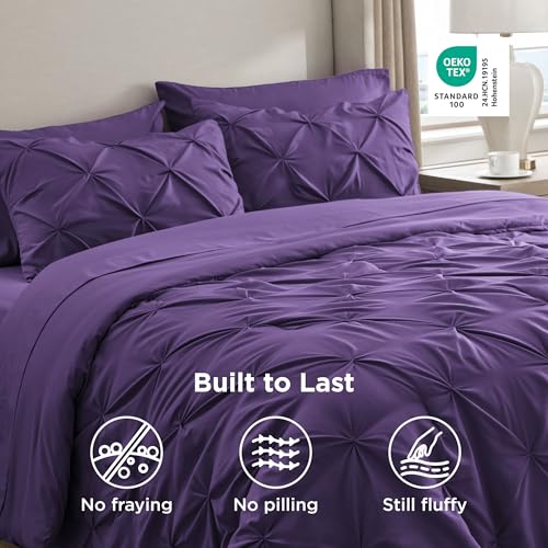 7 Piece Queen Comforter Set & Sheet Set