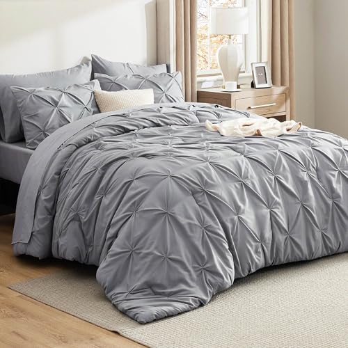 7 Piece California King Comforter Set & Sheets