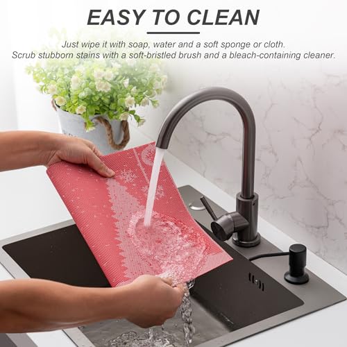 Placemats Set of 6 Washable Indoor (6 Count)
