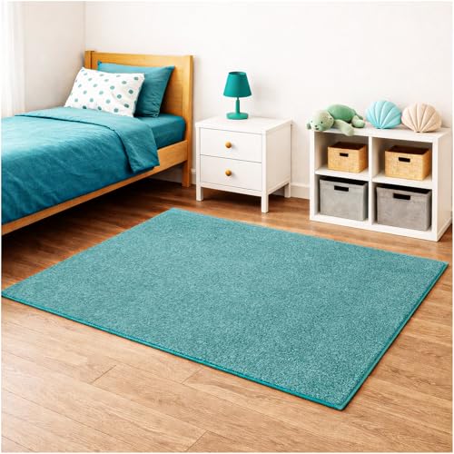 Soft & Colorful 9' x 9' Kids Classroom Area Rug