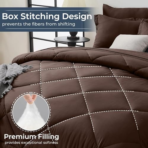 7 Piece Oversized Queen Comforter Set