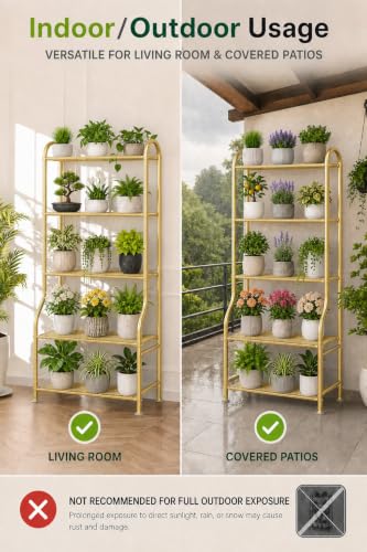 5 Tier Metal Plant Stand