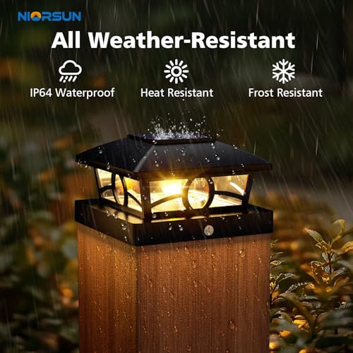 Solar Post Cap Lights (6 Count)