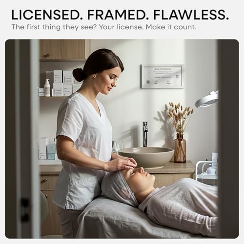 5x10 Black Oak License Frame (2 Count)