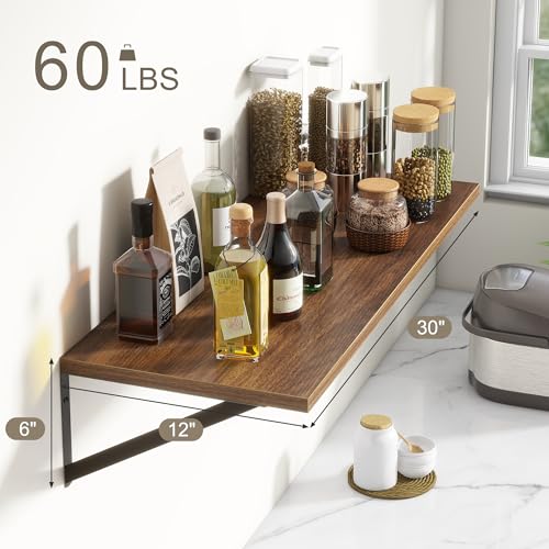 12 Inch Deep Floating Shelves