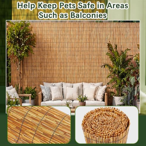 1 Pcs 4 x 30 ft Reed Fence Roller