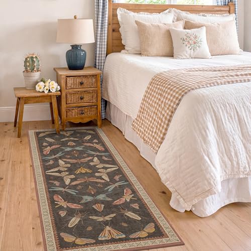 Brown 2x6 Indoor Rugs for Entryway (12 Sq Ft)