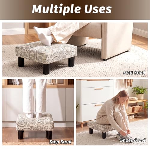 Small Foot Rest Stool Ottoman