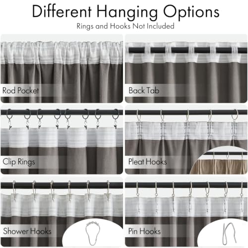 Light Taupe Velvet Pinch Pleat Blackout Curtains W52 X L96 Inches