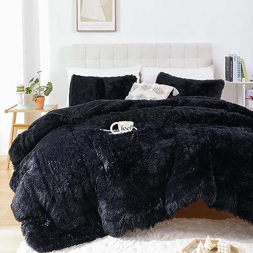Fluffy Twin Comforter Set
