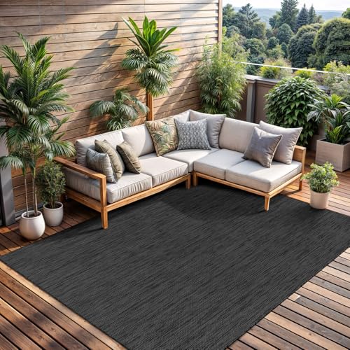 Outdoor Rug 5x7 Modern Area Rugs for Indoor and Outdoor Patios and Porches