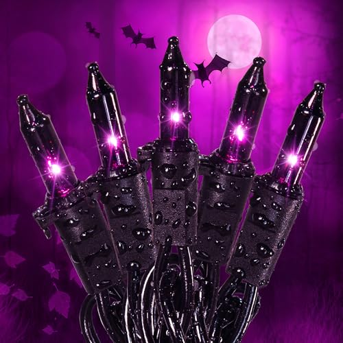 Purple Halloween Lights (13 Foot)