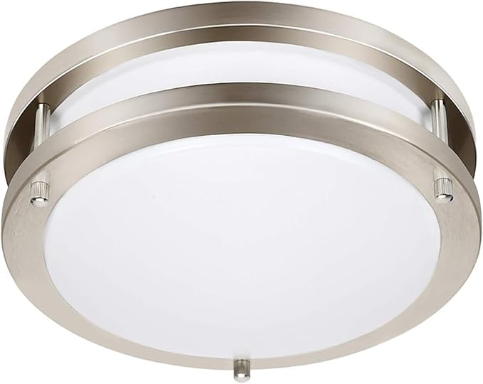 48W Dimmable LED Ceiling Light Fixture, 13.2in Flush Mount Light Fixture