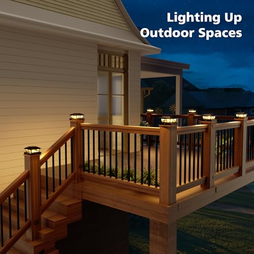 Solar Post Cap Lights (16 Count)