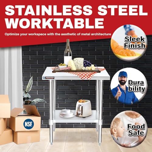 24x30 Stainless Steel Work Table