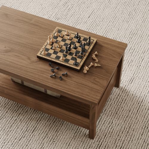 Farmhouse Coffee Table with Storage