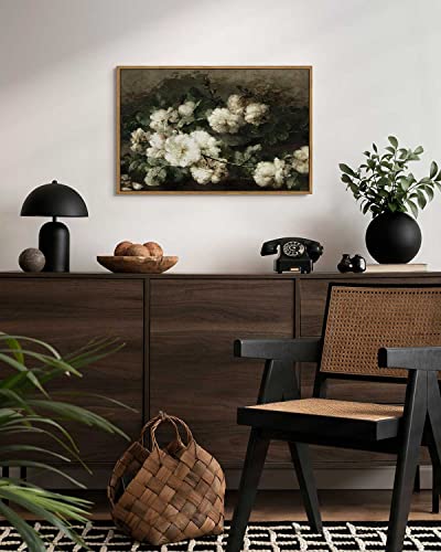 Framed Canvas Wall Art Vintage Decor