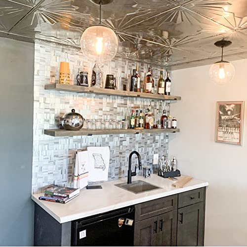 Rustic Shelves with J