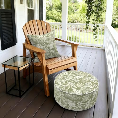 Inflatable Stool Ottoman Footrest with Handle