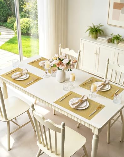Gold Frame Placemats Set of 12 (12 Count)