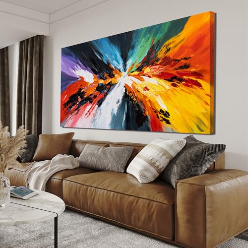 Colorful Abstract Wall Art Prints For Living Room Home Wall Decor 20"x40"