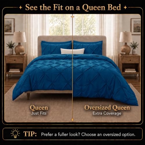 Queen Comforter Set Teal (7 Piece Set)