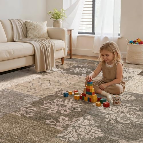8x10 Area Rug for Living Room (24 Count)