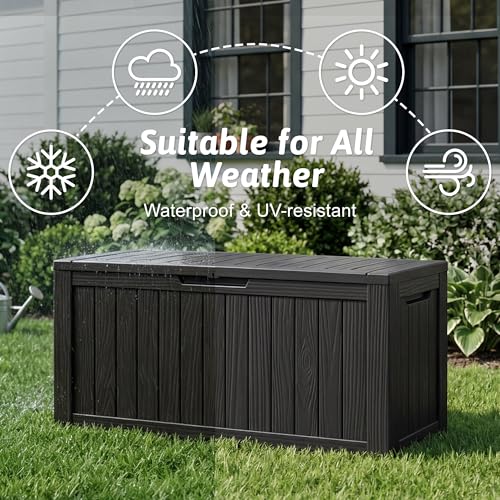 75 Gallon Resin Deck Box