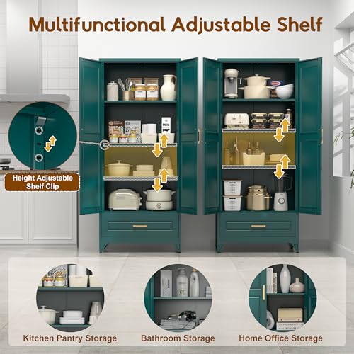75" Kitchen Pantry Cabinet