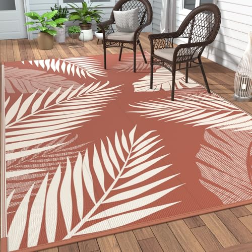 Outdoor Rug Waterproof Plastic Rugs for Patio