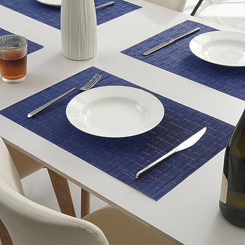 Blue Placemats Set of 8 (6 Count)