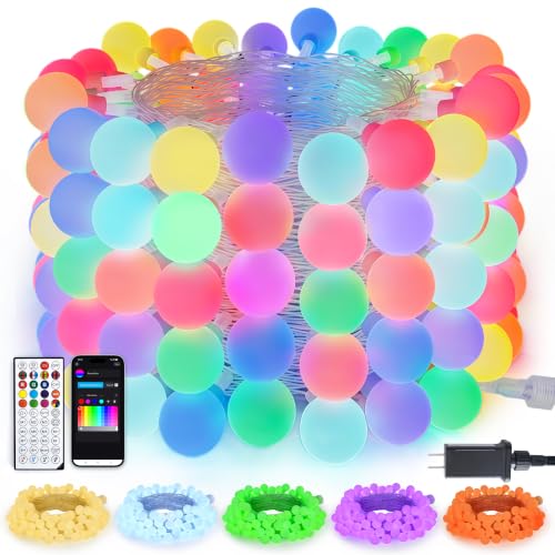 Connectable 33ft 100 LED Color Changing String Lights for Bedroom