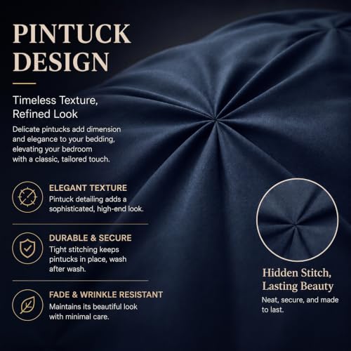 California King Comforter Set Navy Blue
