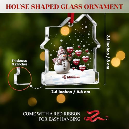 Personalized Christmas Ornament for Grandma