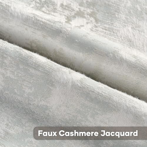 Pack of 2 Faux Cashmere Throw Pillow Covers 22x22 Inch (2 Count)
