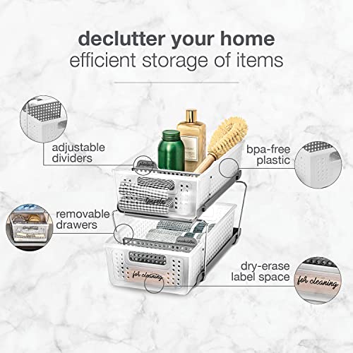 Two Tier Organizer with Dividers