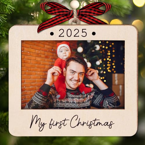 Babys First Christmas Ornament 2025 Girl And Boy