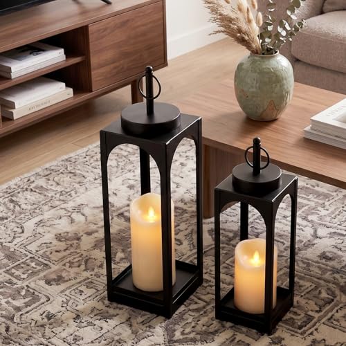 18" 13" Decorative Lanterns Set of 2 (2 Count)
